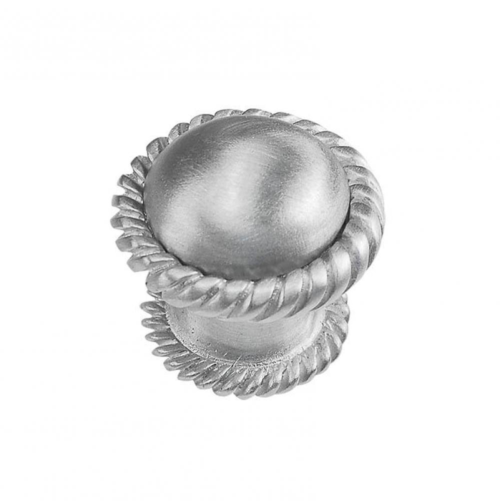 Equestre, Knob, Large, Satin Nickel