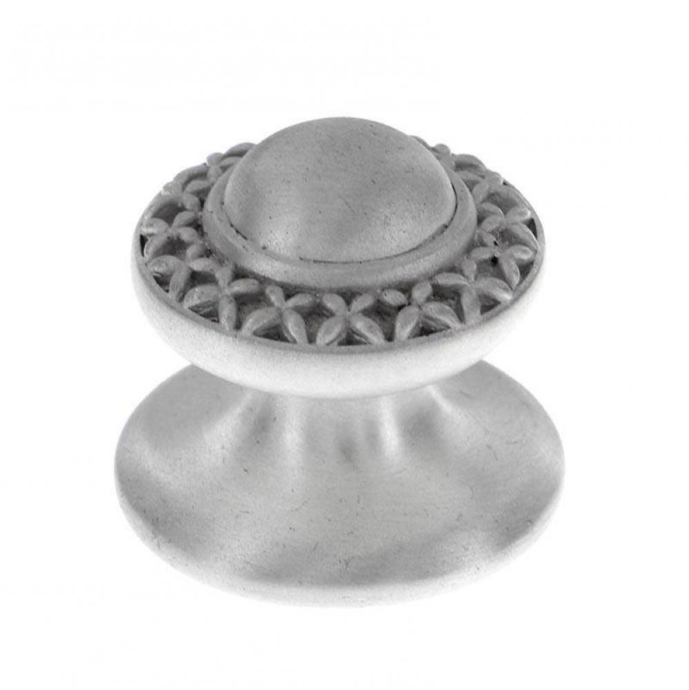 Gioiello, Knob, Small, Kisses, Satin Nickel