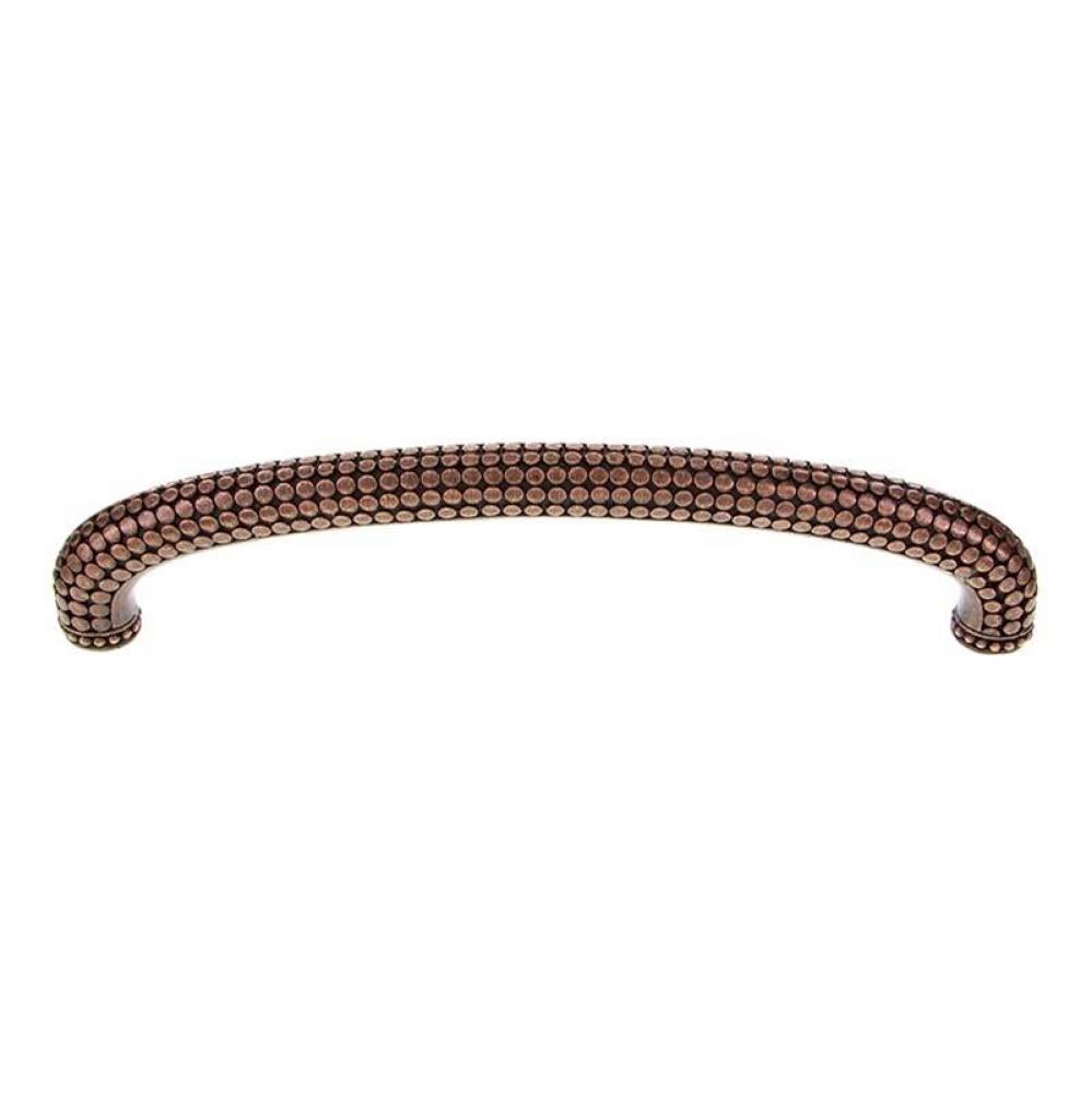 Tiziano, Pull, Appliance, Half-Cylindrical, 9 Inch, Antique Copper