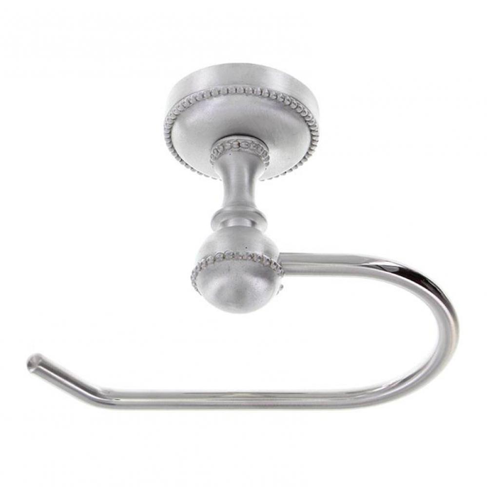 Sanzio, Toilet Paper Holder, French, Satin Nickel