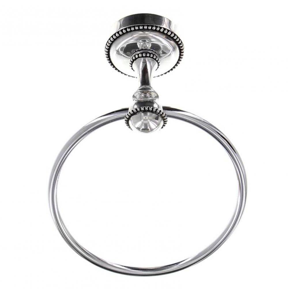 Equestre, Towel Ring, Vintage Pewter