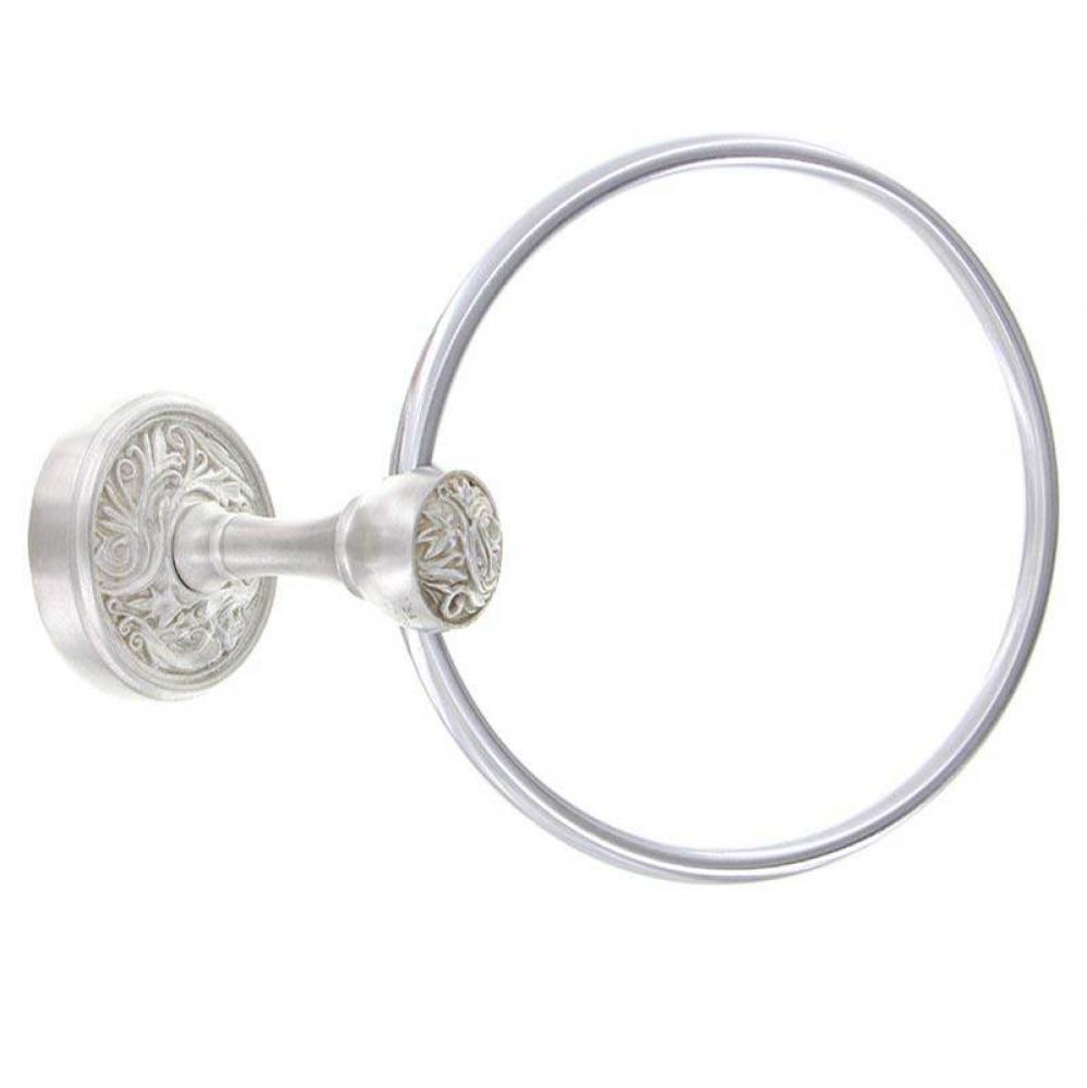 Liscio, Towel Ring, Satin Nickel