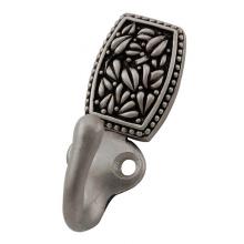 Vicenza Designs H5010-AN - San Michele, Hook, Rectangle, Antique Nickel
