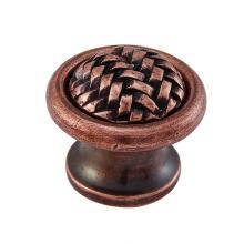 Vicenza Designs K1005-AC - Cestino, Knob, Large, Antique Copper