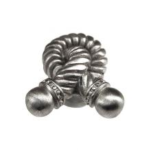 Vicenza Designs K1020-SN - Equestre, Knob, Large, Rope, Satin Nickel