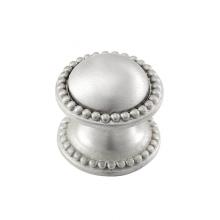 Vicenza Designs K1044-SN - Sanzio, Knob, Large, Beads, Satin Nickel