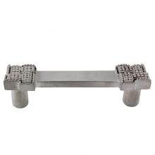 Vicenza Designs K1133-SN - Medici, Pull, Rectangular, 3 Inch, Satin Nickel