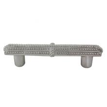 Vicenza Designs P1145-SN - Gioiello, Pull, Deco, 3 Inch, Satin Nickel