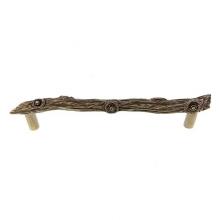 Vicenza Designs P2016-9-AB - Pollino, Pull, Appliance, Branch, 9 Inch, Antique Brass