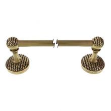 Vicenza Designs TB8003-24-AB - Cestino, Towel Bar, 24 Inch, Antique Brass