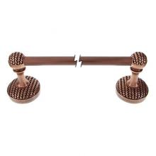 Vicenza Designs TB8003-30-AC - Cestino, Towel Bar, 30 Inch, Antique Copper