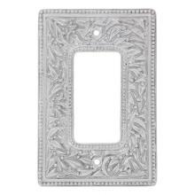 Vicenza Designs WPJ7004-SN - San Michele, Wall Plate, Jumbo, Dimmer, Satin Nickel