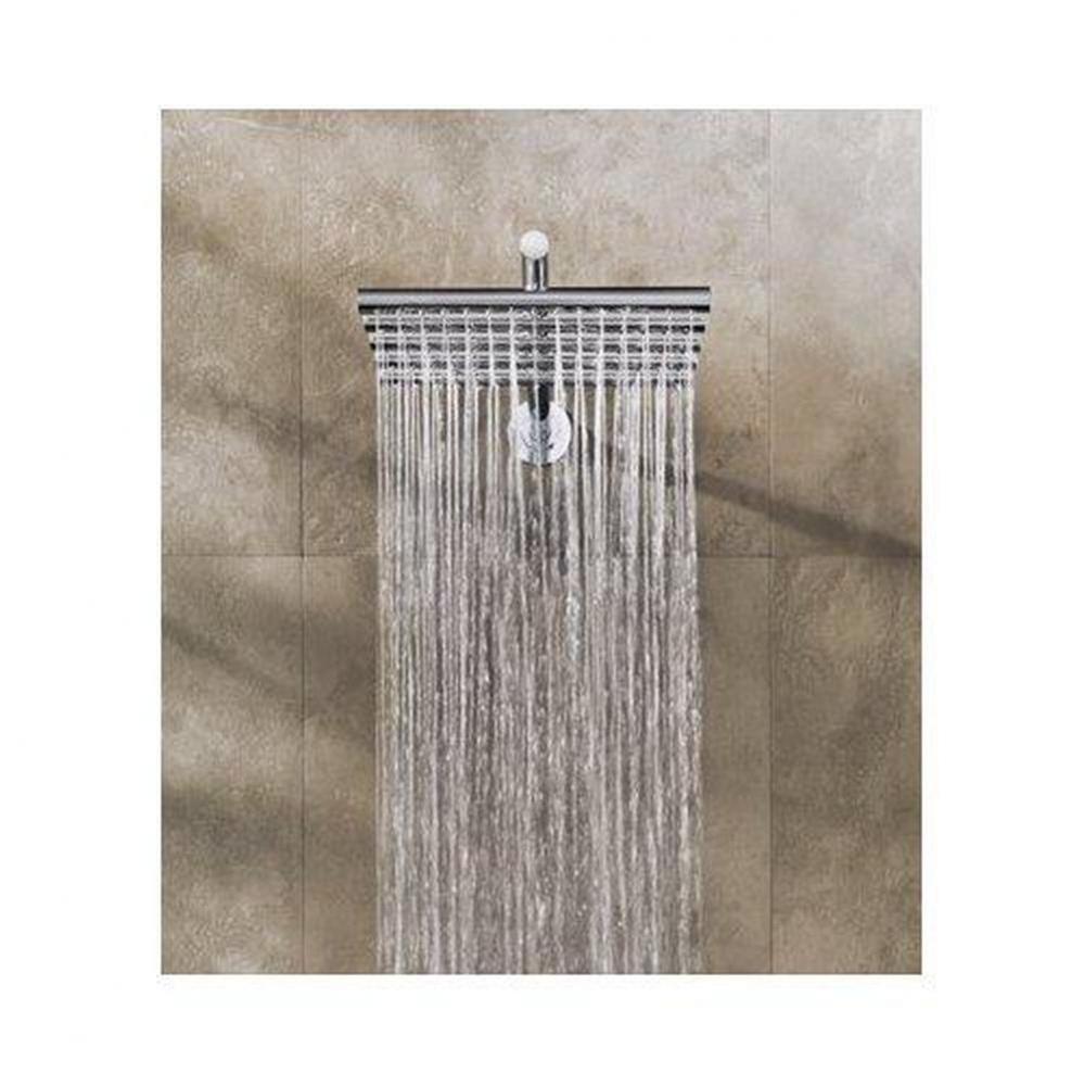 050+200  3/4'' Rainfall Showerhead with Arm and Rosette-wall-mount- 29-1/8''