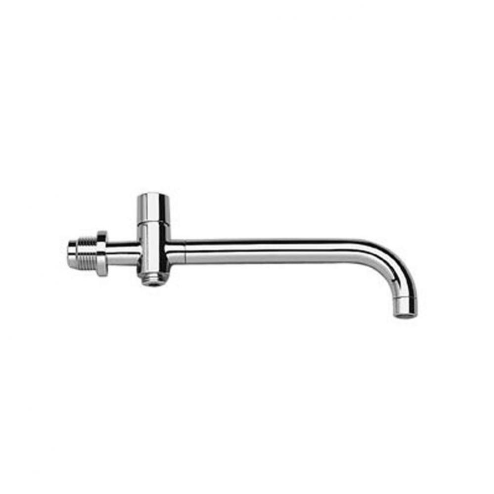 040D 7-3/4'' Tub Spout with Diverter Spout, Handspray, Metal Hose and Holder to