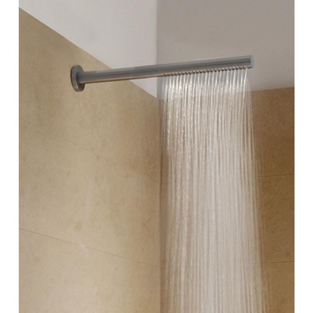 080ST  Cylindrical Shower Head and Arm with Flange- 19-5/8''