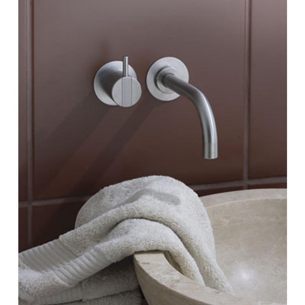 111  One-Handle Mixer, 6'' Spout and Rosette Trim