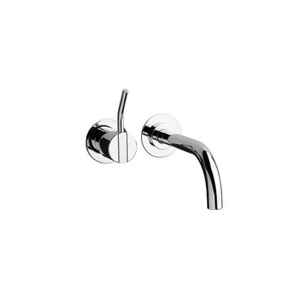 111M  One-Handle Mixer, 6'' Spout and Rosette Trim Kit with medium (2'')