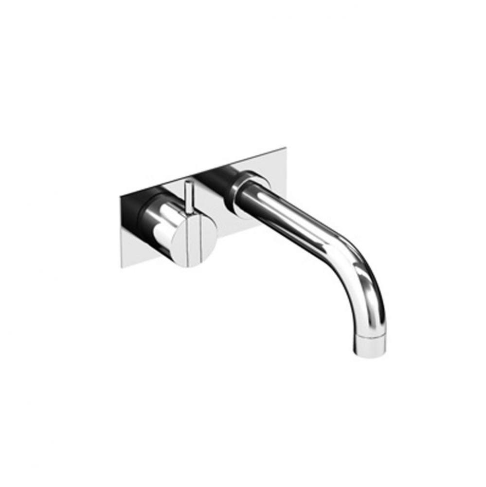 2112C  One-Handle Mixer, 6'' High-Flow Spout and Plate Trim