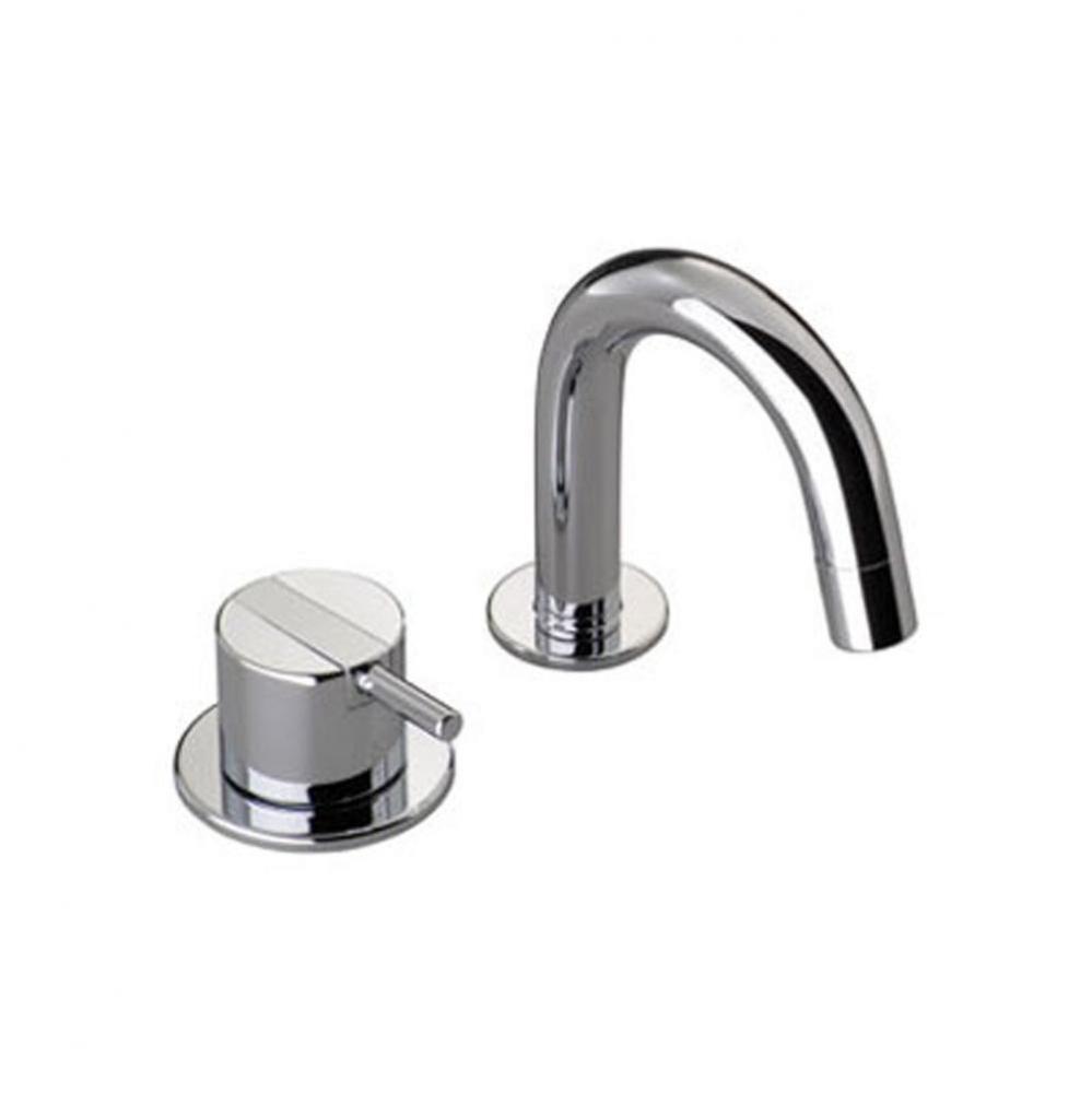 590A  Two-Hole Deck-Mounted Faucet with 4-1/2'' High Swivel Spout- No Drain (2.2