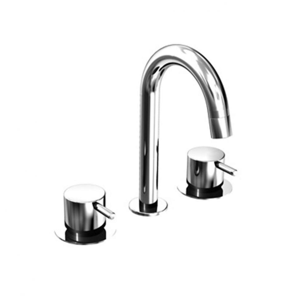 HV8   Three-Hole Basin Set with 7-1/4'' High Swivel Spout (2.2 gpm) with standard