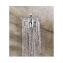Vola 050+200-16 - 050+200  3/4'' Rainfall Showerhead with Arm and Rosette-wall-mount- 29-1/8''