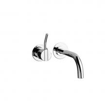 Vola 111M-40TR - 111M  One-Handle Mixer, 6'' Spout and Rosette Trim Kit with medium (2'')