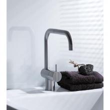 Vola KV1-40 - KV1  One-Handle Deck-Mounted Basin or Kitchen Faucet with Double Swivel Spout (2.2