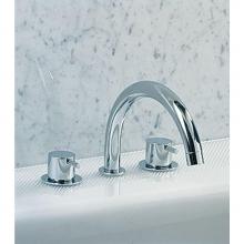 Vola SC8-40 - SC8  Two-Handle Tub Mixer with Swivel Spout with rosette