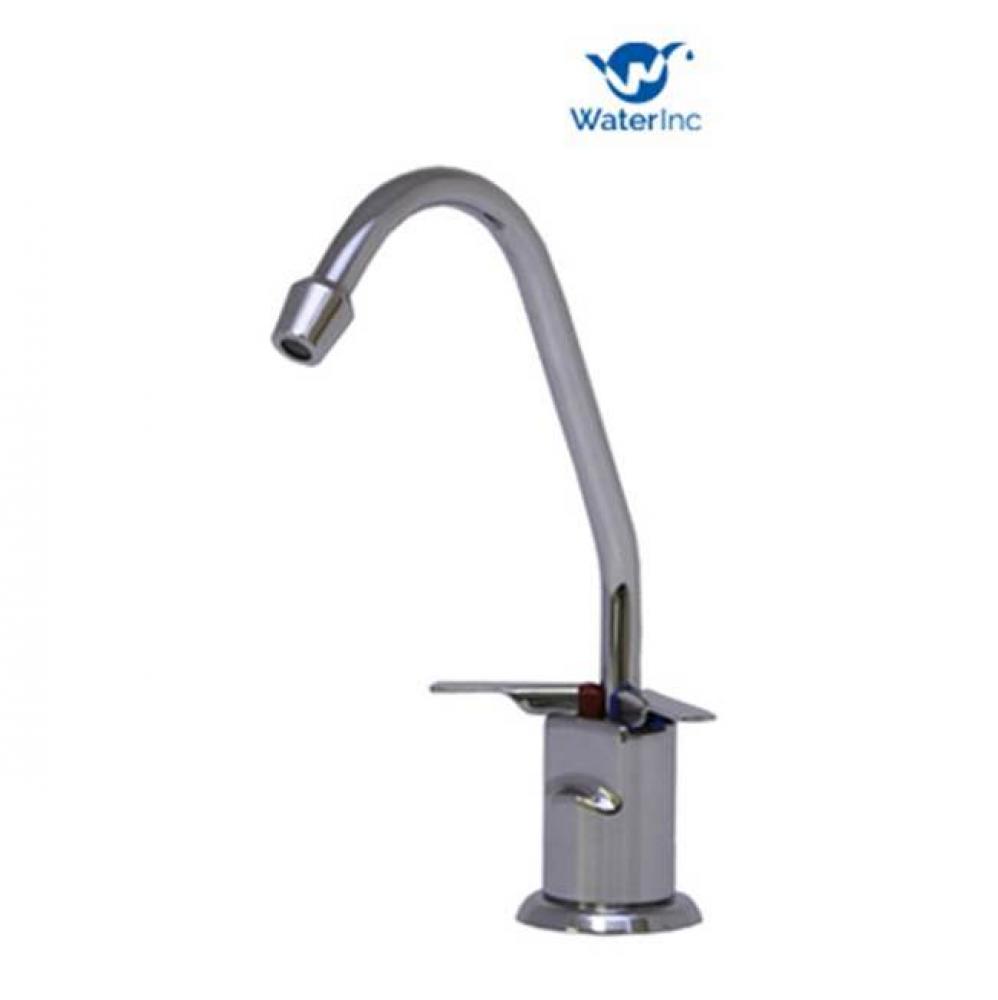 500 Hot/Cold Faucet Only W/ Long Reach Spout For Filter - Chrome