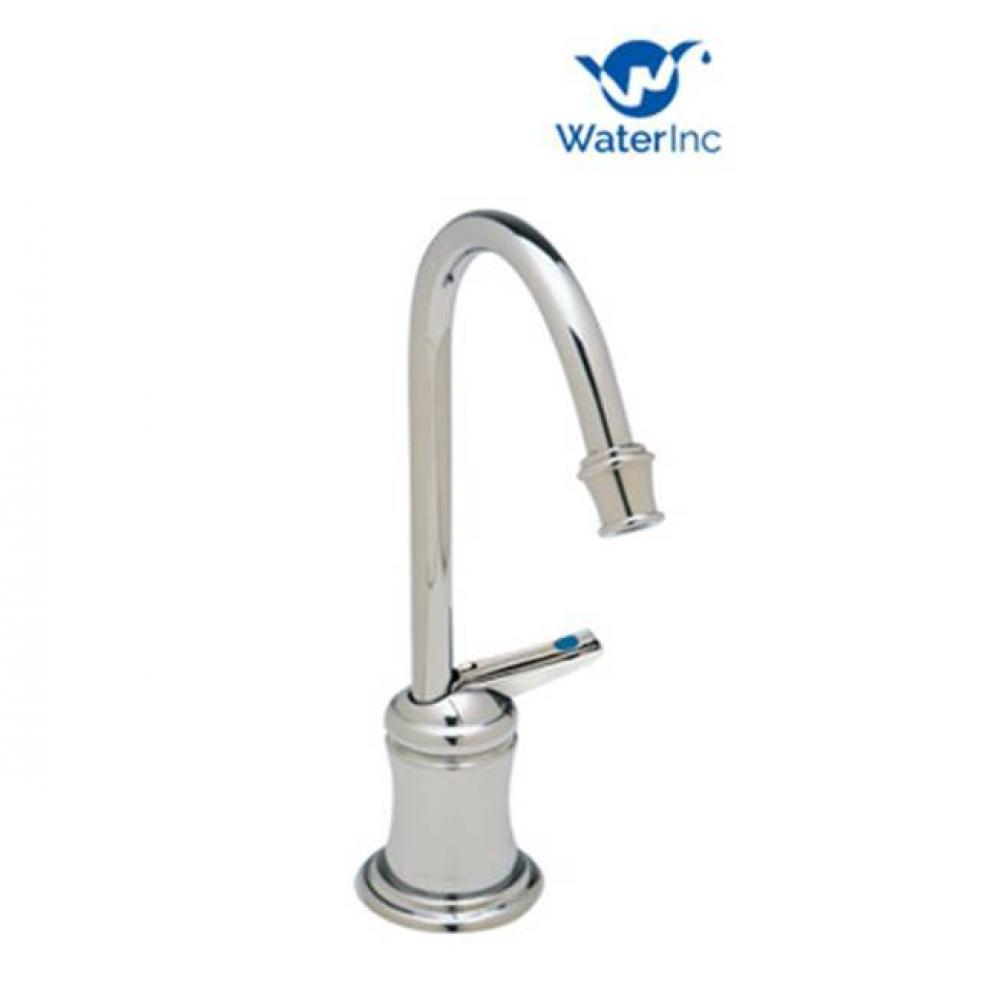 610 Traditional Cold Only Faucet W/J-Spout And Air Gap For Ro - Chrome