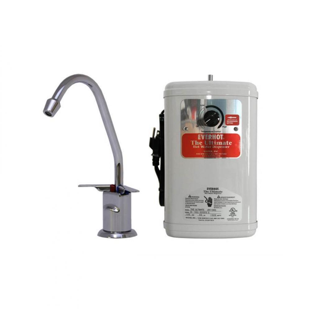 Everhot LVH510 Hot Only System W/J-Spout For Filter - Polished Brass Pvd