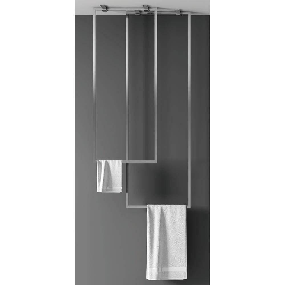 Ceiling Towel Bars Duo 48'' And 60''  X 18'' (1200 And 1500 X 450)