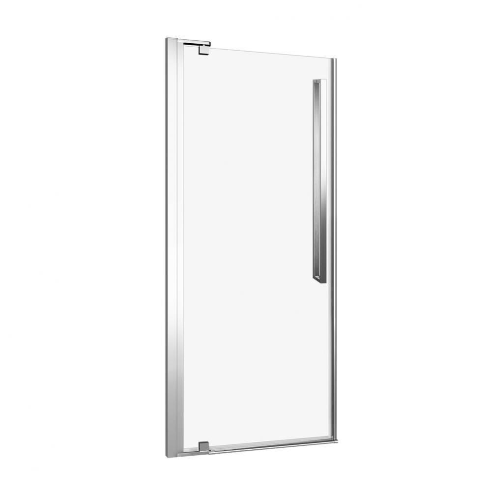 Amaly 32 Chrome Clear Straight Shower Door