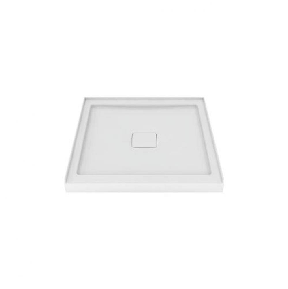 Shower Tray Square Built In 36X36 White