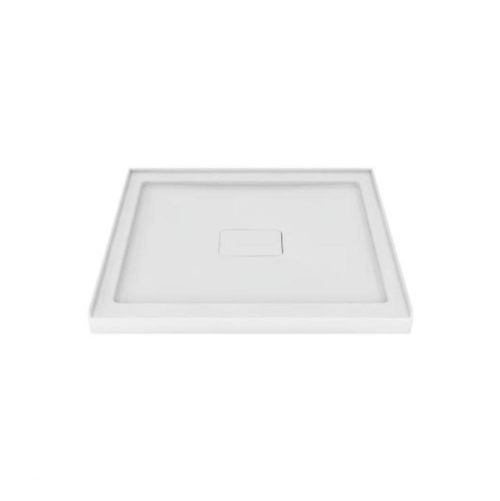 Shower Tray Rectangle Built In 42X36 White