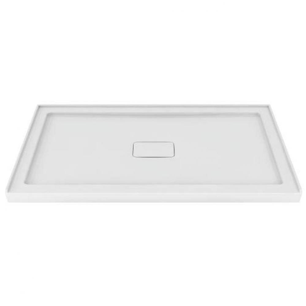 Shower Tray Rectangle Left Flange 60X36 White