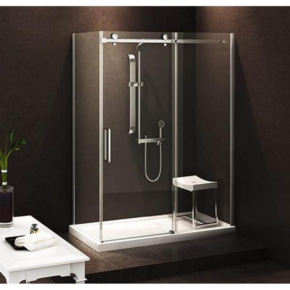 Bellini 48 Chrome Straight Shower Door