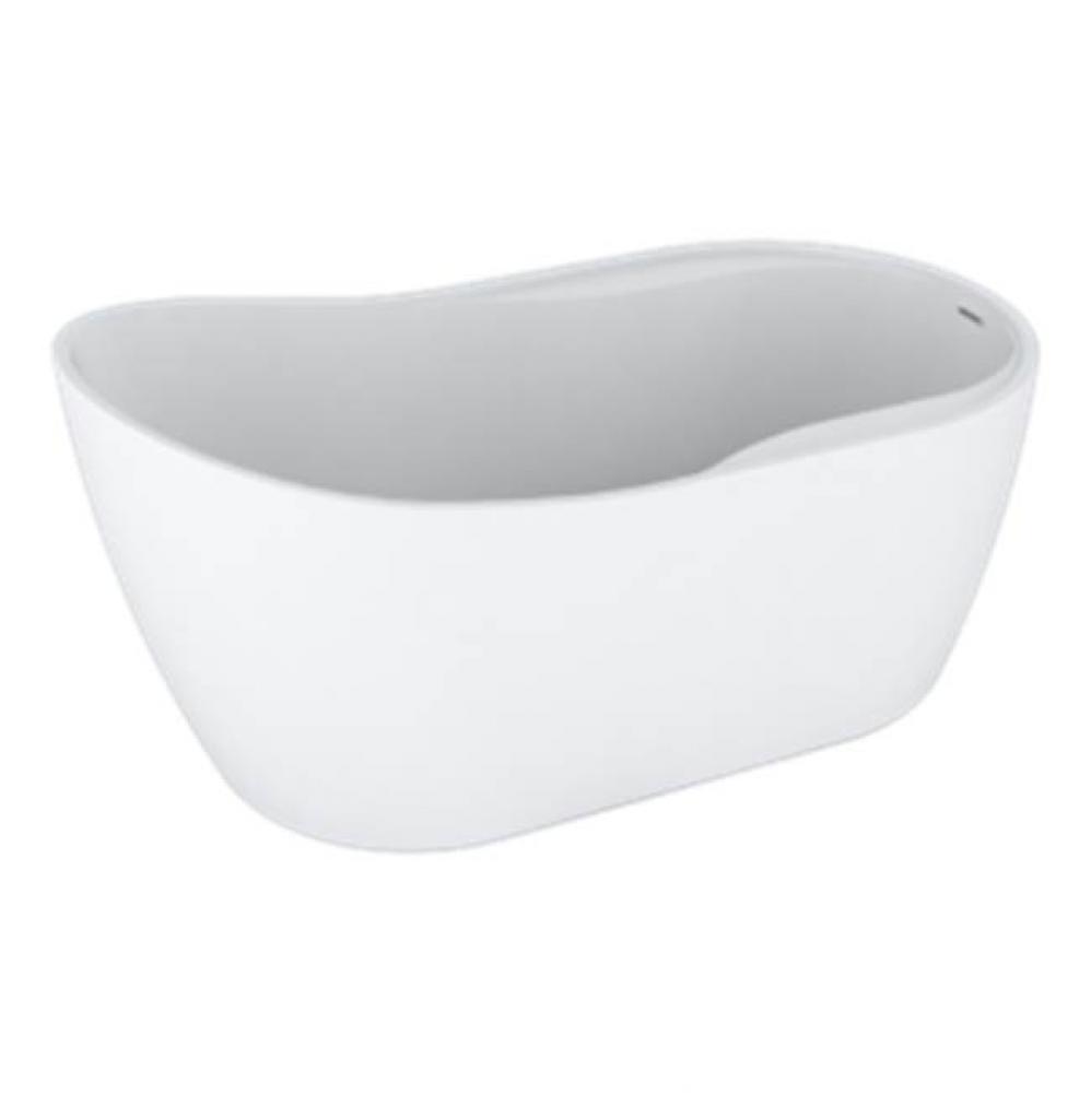 Idea White Tub  60 X 31.5 X 30 Gold Ovf- Spkrs With Back Heater