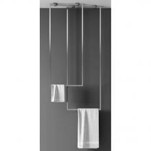 Zitta AS00432 - Ceiling Towel Bars Duo 48'' And 60''  X 18'' (1200 And 1500 X 450)