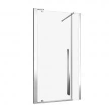 Zitta DAA4200ASTA21 - Amaly 42 Chrome Clear Straight Shower Door