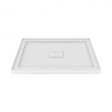 Zitta B4836PREL1 - Shower Tray Rectangle Left Flange 48X36 White