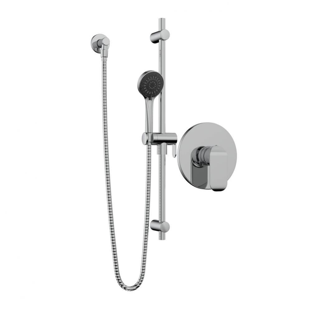 Kara T/P Shower Faucet Cp W/ Sliding Bar