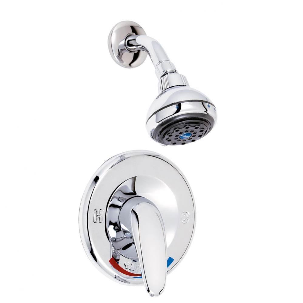 Shower Faucet Cp Single Lever Solid Handle