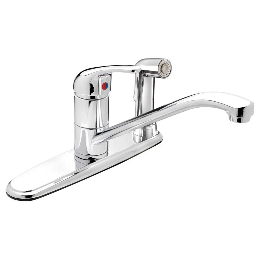 Kitchen Sink Faucet Cp Single Lever Handle & Spray