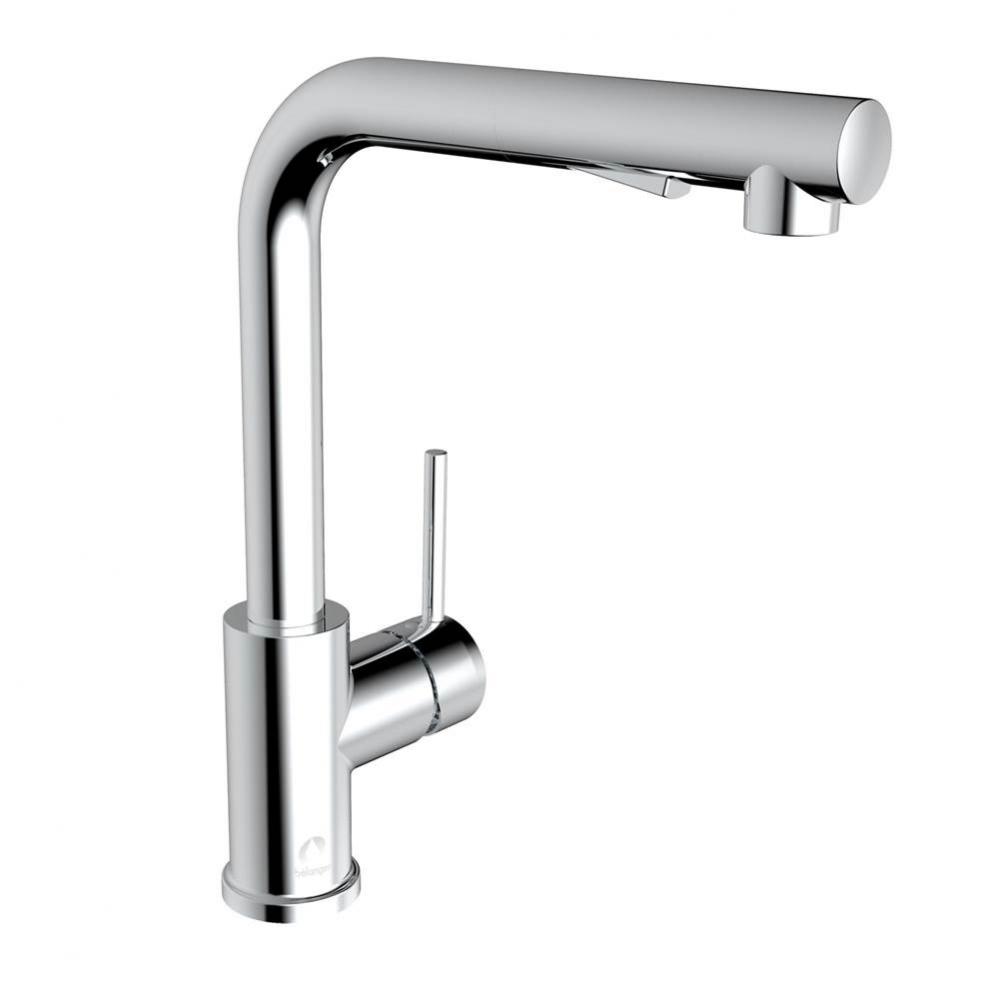 Kitchen Faucet Pullout Cp, 1 Lever Handle, Slim Hspray