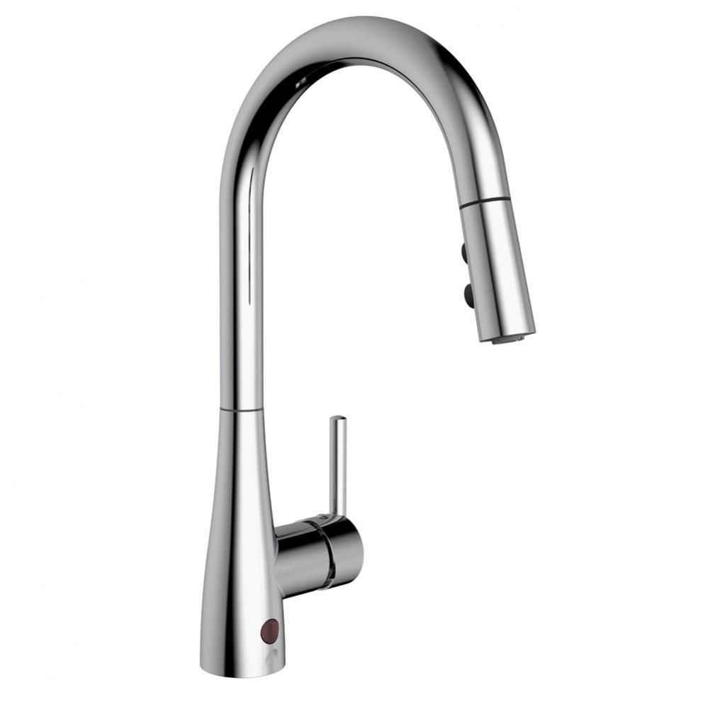 Kitchen Elect. 2 Fnct Pulld Faucet, Cp, 1 Handle