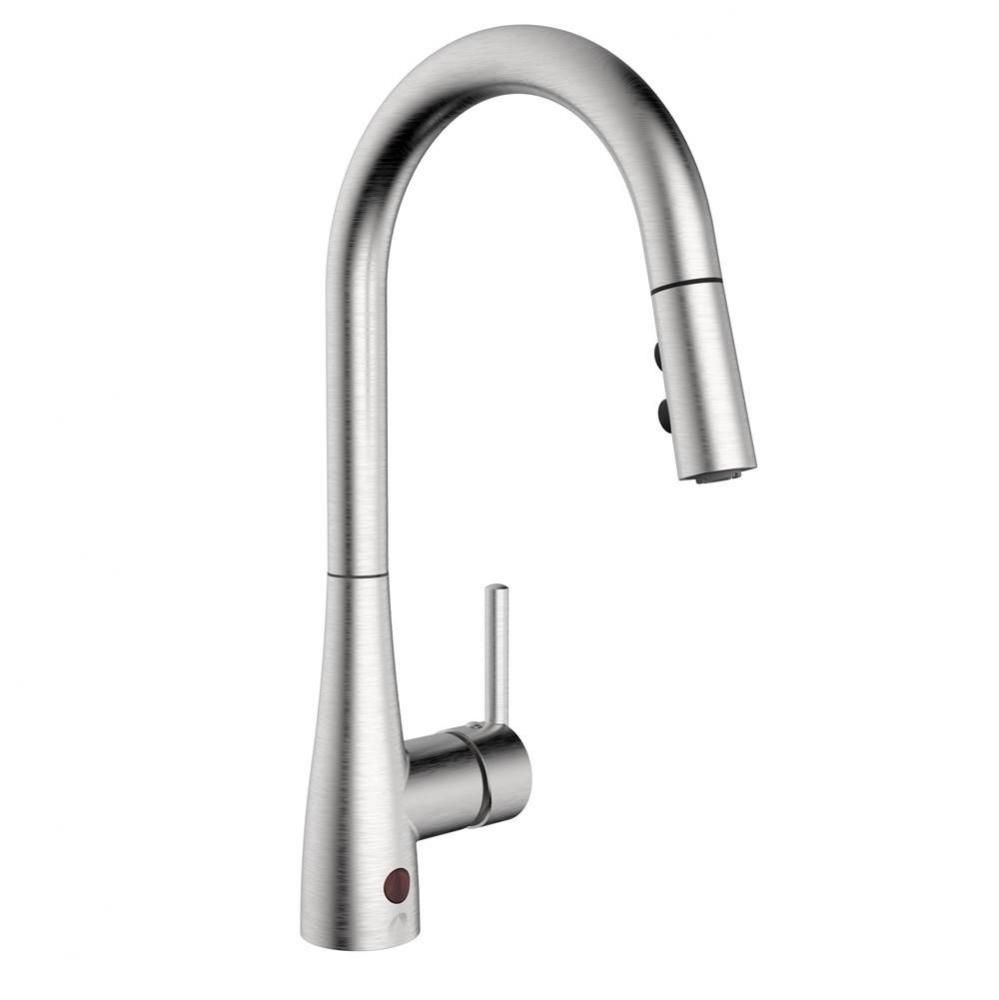 Kitchen Elect. 2 Fnct Pulld Faucet, Ss, 1 Handle