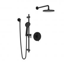 Belanger KIT-SOU130VTMB - Sou Shower Faucet W/ Div Mb Sliding Bar & Rain Shower