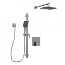 Belanger KIT-VOL130VTCP - Volta Shower Faucet W/ Div Cp Sliding Bar & Rain Shower