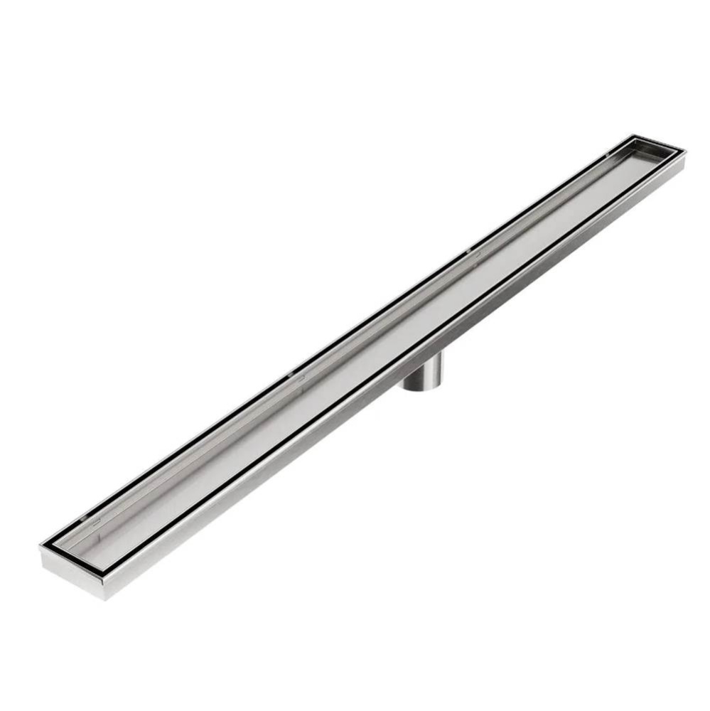 Bay Series. 36'' Linear Drain. Reversible 2 in 1 grate